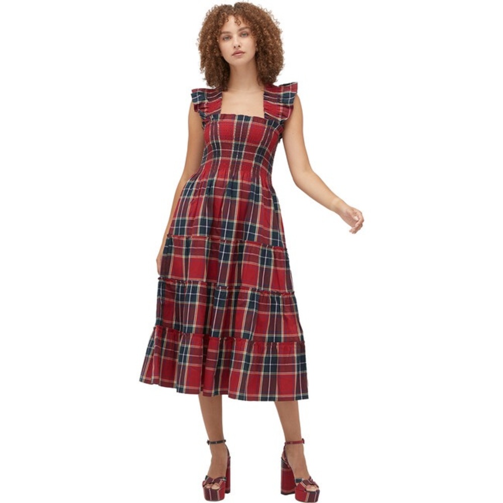 Hill House Tartan Ellie Nap Dress Size Medium NWT
